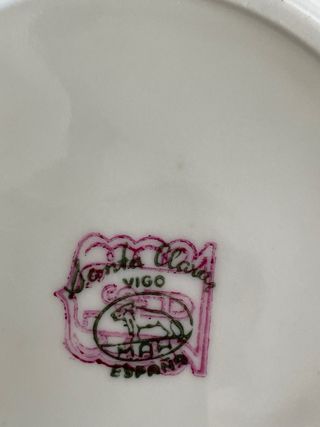 Platito porcelana