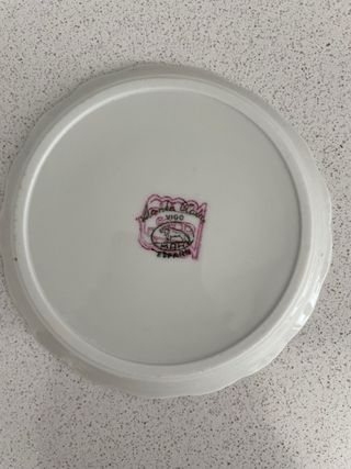 Platito porcelana