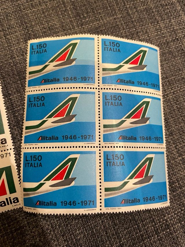 Francobolli alitalia