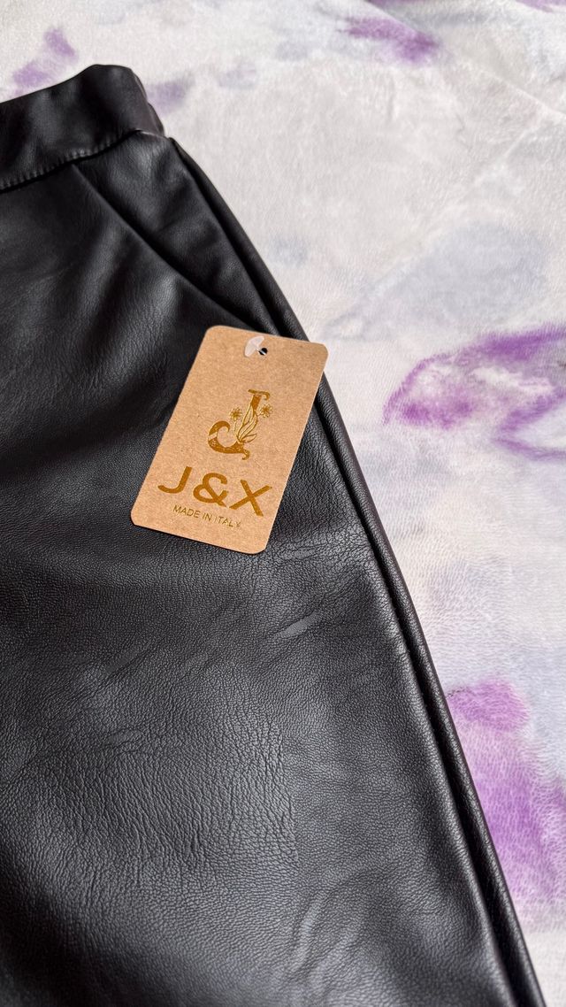 Pantalon negro recto