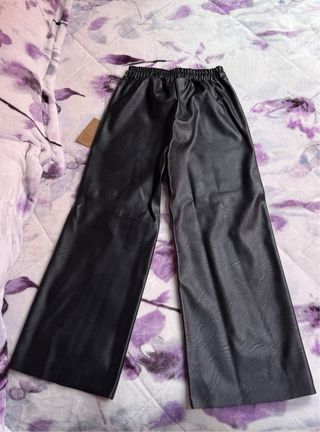 Pantalon negro recto 