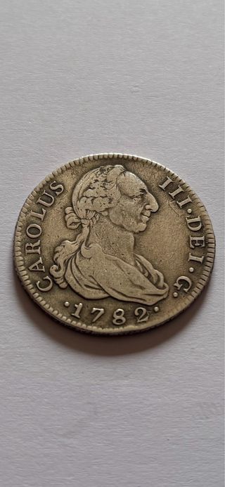 4 reales 1782/0 MADRID Carlos III