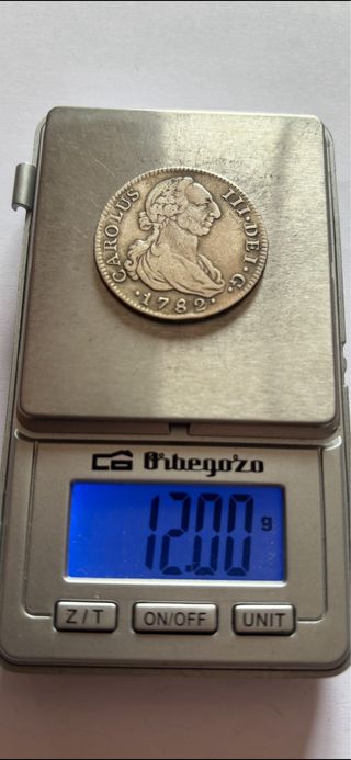 4 reales 1782/0 MADRID Carlos III