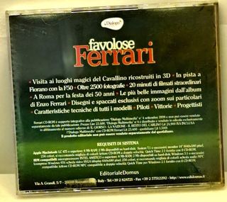 Favolose Ferrari Quattro Ruote; Cd Ferrari 