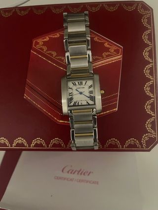 Reloj cartier vestiaire