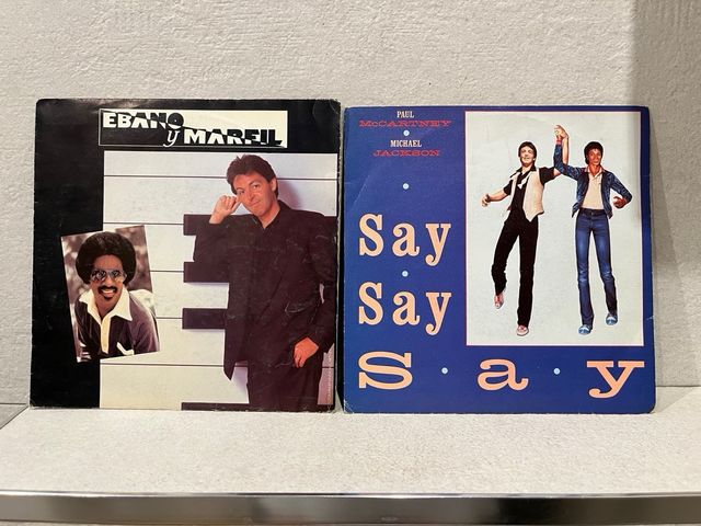 2 Singles Paul MacCartney/Michael Jakson/ Stevie W