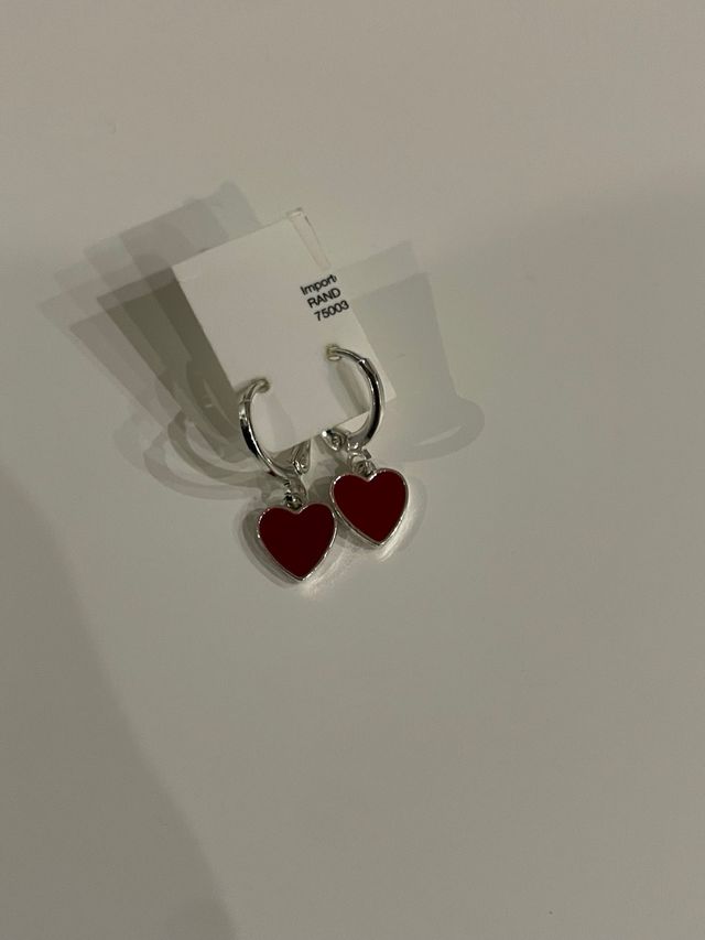 Orecchini anallergici con pendente a cuore