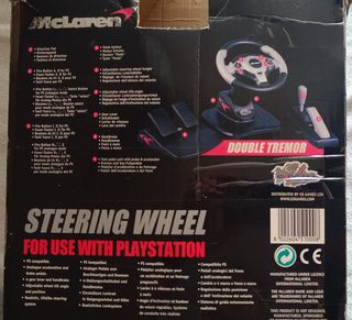 Volante per PlayStation McLaren McPS01 di EDGAMES