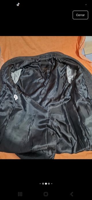 Abrigo largo ZARA MAN