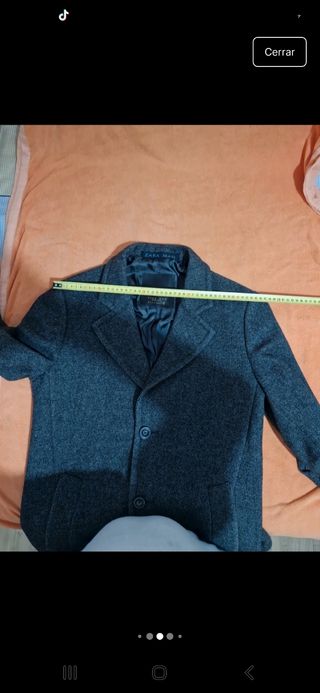 Abrigo largo ZARA MAN