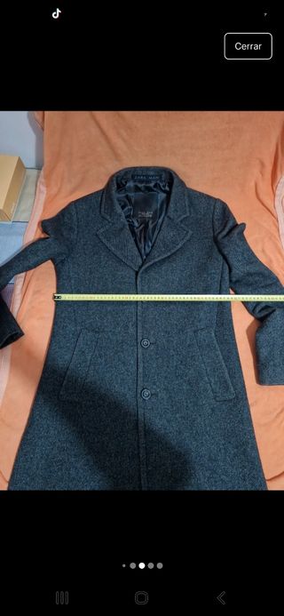 Abrigo largo ZARA MAN