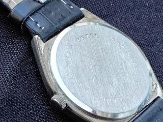 Reloj "Benrus", quartz, clásico, con fecha mes