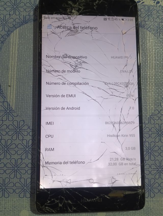 PARTI DI RIPARAZIONE Huawei P9