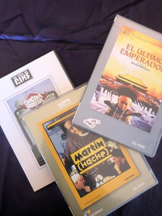 Tres películas DVD