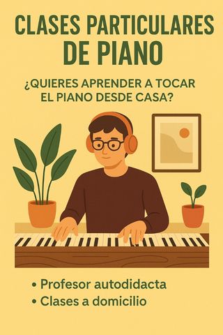 Clases particulares de piano