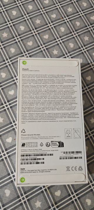 iphone 15 128gb NUOVO DI ZECCA