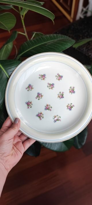 Compotier antiguo limoges