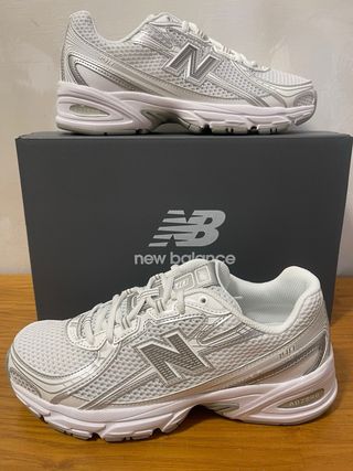 Sneakers New Balance bianche modello 740  n.39 1/2