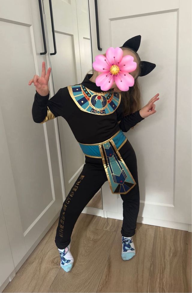 Disfraz gato egipcio talla 5/6 años
