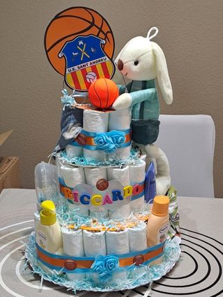 Pastel de pañales