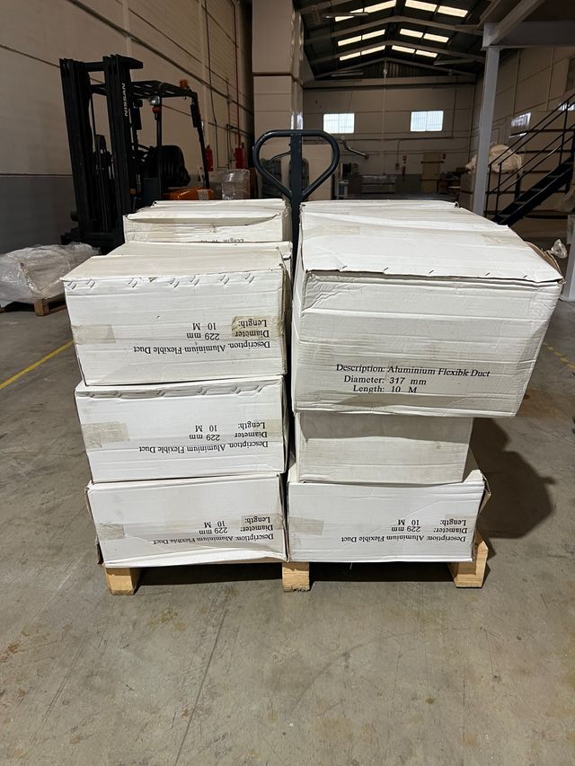 Tubos flexibles aluminio aislado y sin aislar