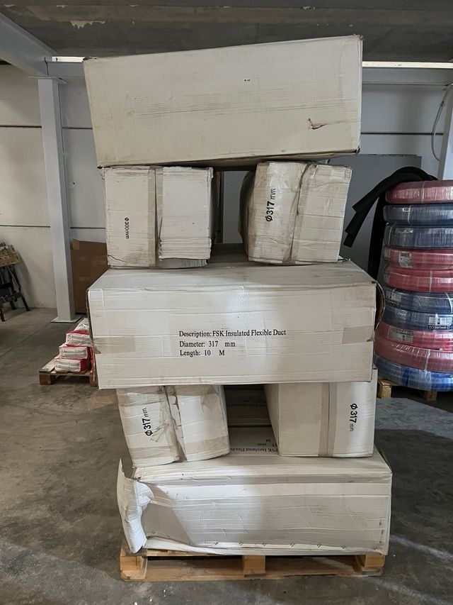 Tubos flexibles aluminio aislado y sin aislar