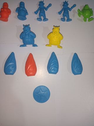 Figuras Astérix Chicles Dunkin-Ortiz Uderzo 80