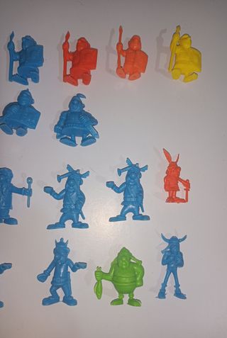 Figuras Astérix Chicles Dunkin-Ortiz Uderzo 80