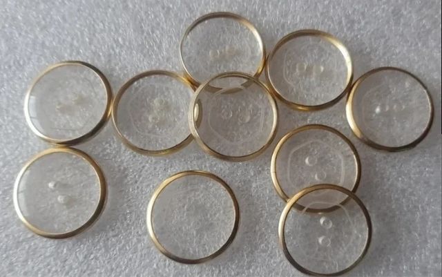 Lote 3 botones metal- 7 modelos