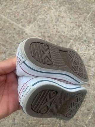 Zapatillas converse all star blancas talla 33