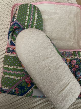 Ciabattine in spugna con custodia