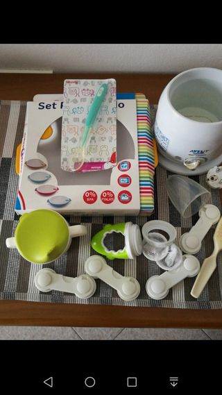 Set pappa bimbi ottime condizioni sono 7 pezzi