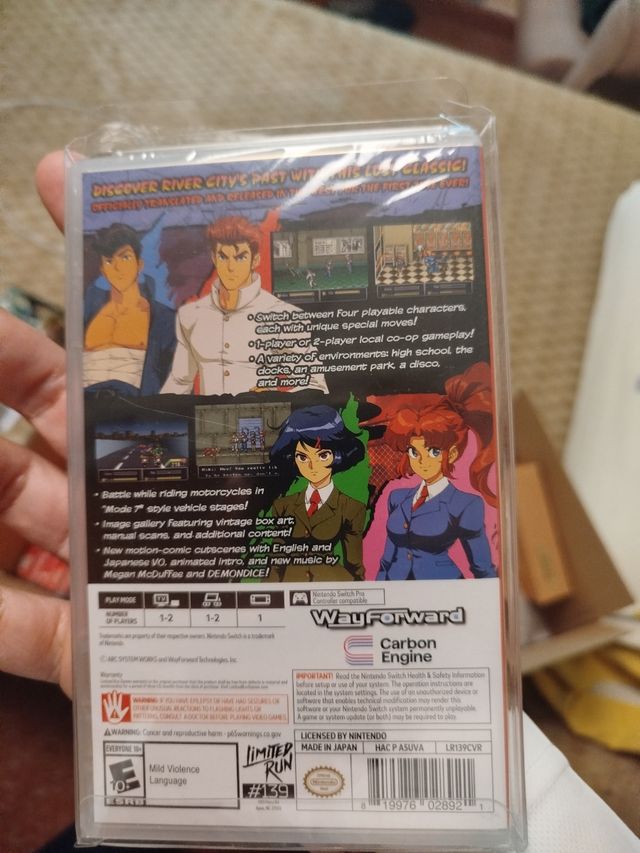 River city girls zero Nintendo switch