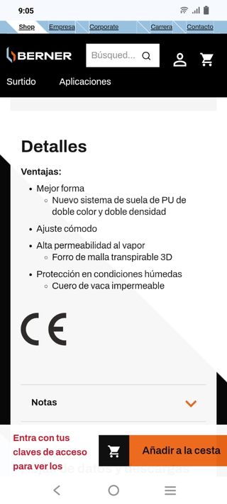 Zapatos de seguridad nuevos