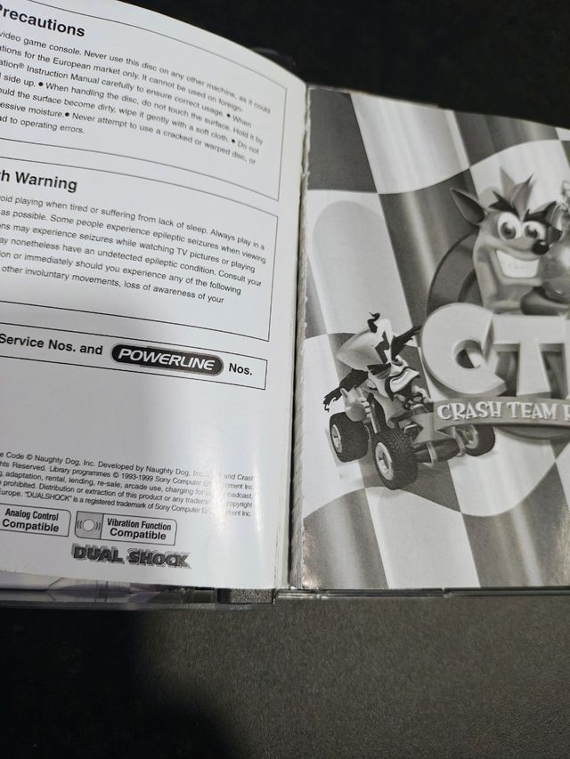 Crash Team Racing CTR PS1