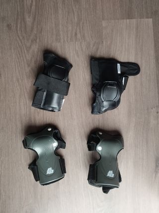 Set protecciones patinete i skate