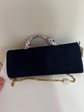 Bolso denim Zara