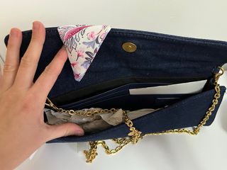 Bolso denim Zara