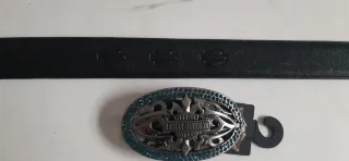 Cintura e fibbia Harley Davidson