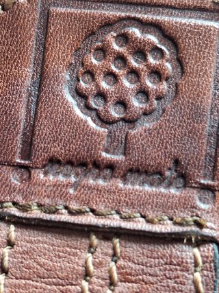 Porta documentos de piel. Negro Mate.