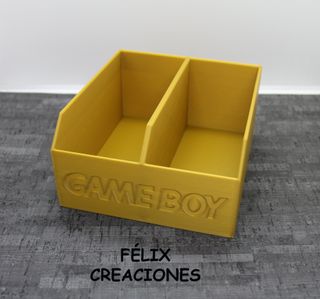 Caja organizadora para juegos de Gameboy con funda