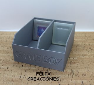 Caja organizadora para juegos de Gameboy con funda