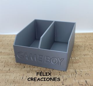 Caja organizadora para juegos de Gameboy con funda