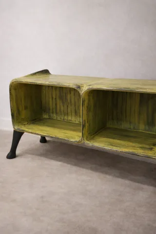 Oferta por mudanza! Mueble TV industrial madera en