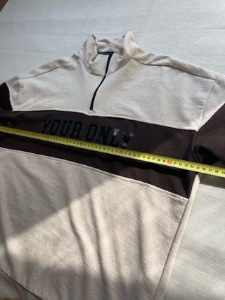 Sudadera Beige y Marrón YOUR ONLY Estilo urbano