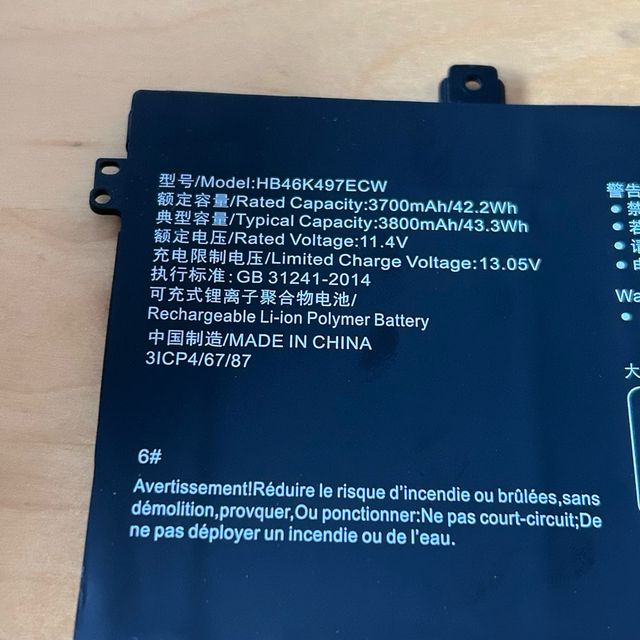 K KYUER 4588105-2S Batería para Toshiba Dyna Book