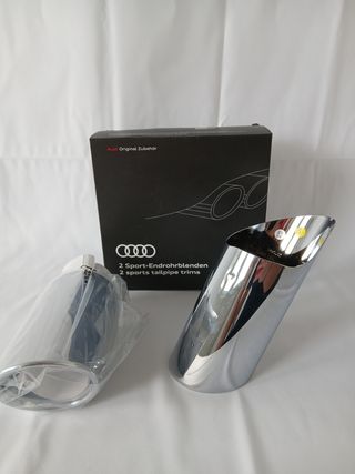 Embellecedores de tubo de escape para Audi Q2