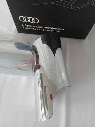 Embellecedores de tubo de escape para Audi Q2