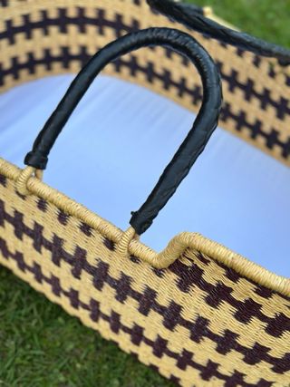 Cesto moises bebe mimbre