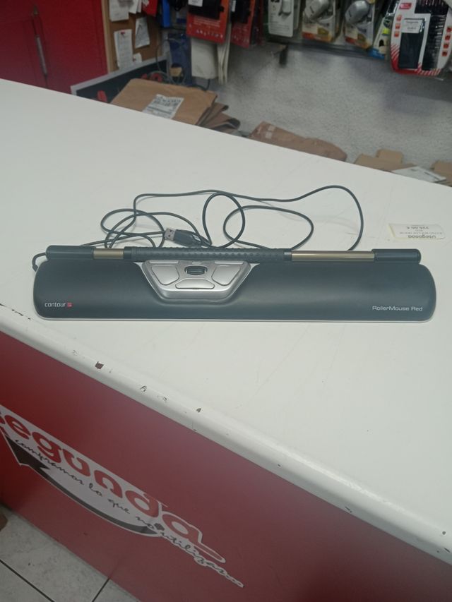 RATON ROLLER MAUSE RED